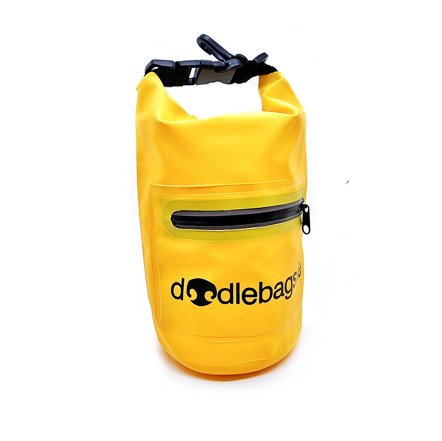 Doodlebag smell-proof dogwaste carrier with pocket & strap (blue)